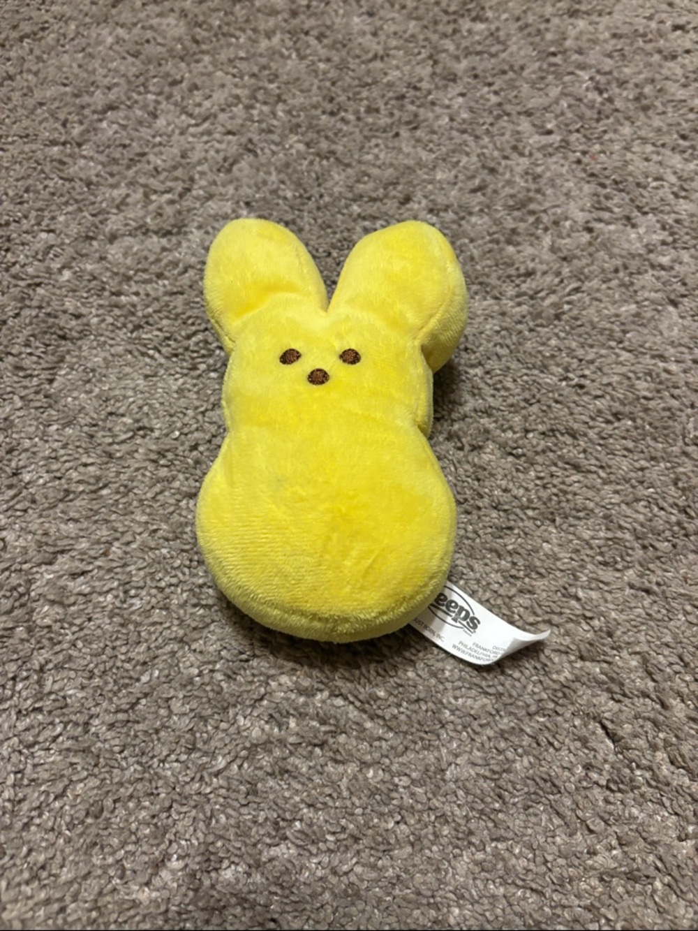 Yellow peep stuffy